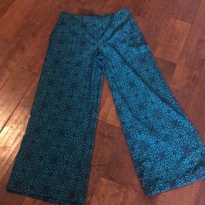 Wide leg dress pants